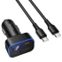 АЗУ Hoco Z63A Barry PD42W+QC3.0 (2USB-A/1C) + кабель Type-C to Type-C – Black. Фото 6 из 6