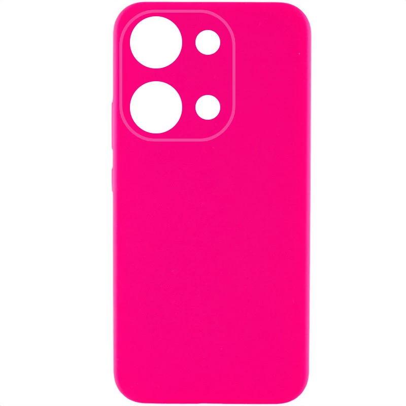 

Чехол Silicone Case Lakshmi Premium з закритою камерою на Xiaomi Redmi Note 13 Pro 4G (Розовый / Barbie pink), Рожевий / barbie pink