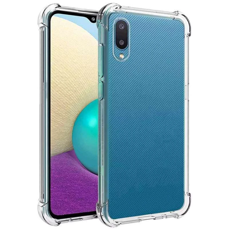 

Силіконовий чохол з критими бортами на Samsung Galaxy A02