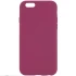 Чехол с закрытым низом Silicone Case для Apple iPhone 6/6s (4.7") – Красный / Rose Red. Фото 1 из 1