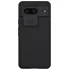 Карбована накладка Nillkin Pro зі шторкою для камери на Google Pixel 8 – Black. Фото 1 з 8