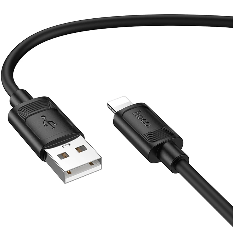 Дата кабель Hoco X122 Benefit USB to Lightning 2.4A (1m) – Black. Фото 4 из 5