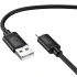 Дата кабель Hoco X122 Benefit USB to Lightning 2.4A (1m) – Black. Фото 4 из 5