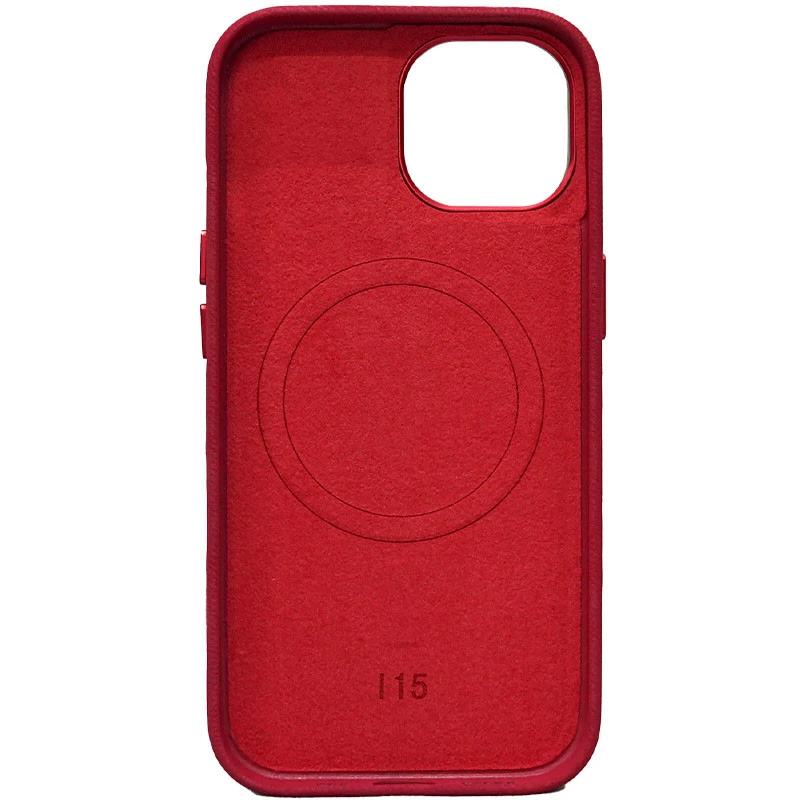 Чохол Denim з MagSafe для Apple iPhone 15 (6.1") – Red. Фото 3 з 3