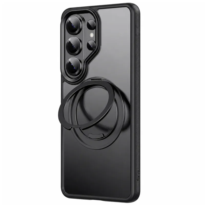 Чохол Ummi Stylish with MagSafe Ring для Samsung Galaxy S26 Ultra – Black. Фото 1 з 5