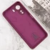 Чохол Silicone Case Lakshmi Premium L з закритою камерою на Xiaomi Redmi 13C – Бордовий / Plum. Фото 5 з 12