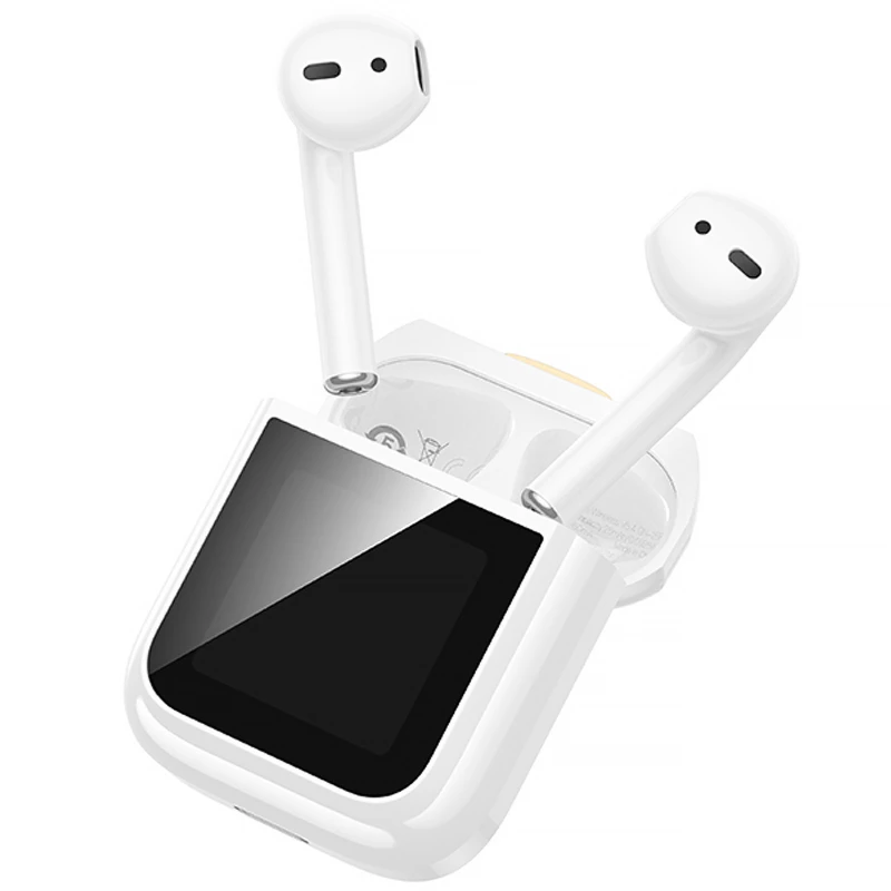 Бездротові TWS навушники Hoco EW86 Cat – White. Фото 7 з 7