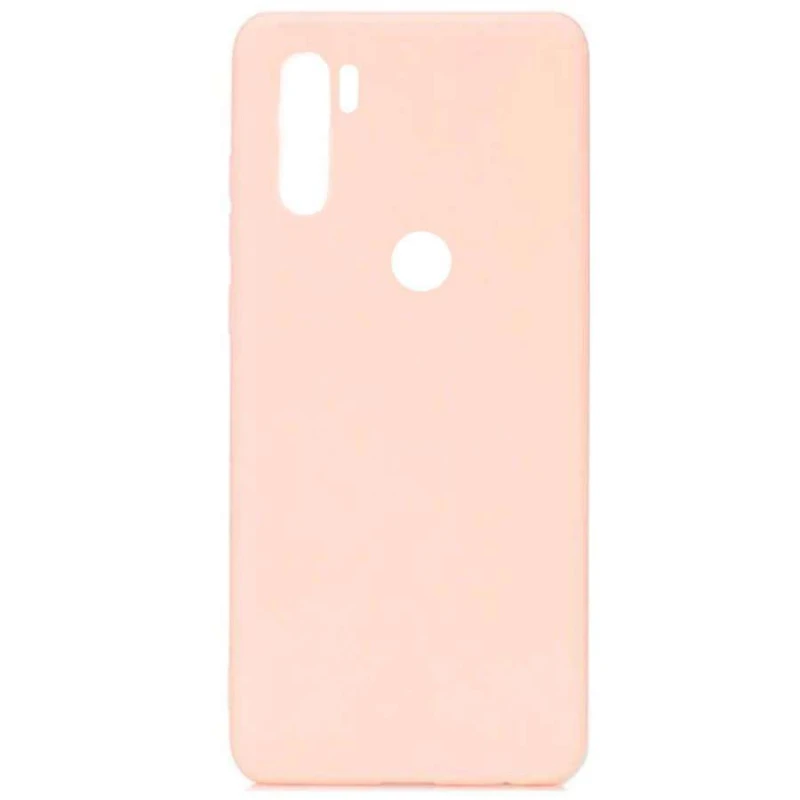 

Кольоровий сіліконовий чохол на Xiaomi Redmi Note 8T (Рожевий)