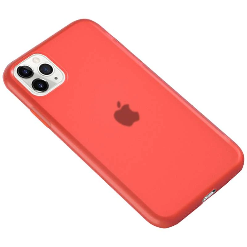 

Силіконовий матовий напівпрозорий чохол на Apple iPhone 11 Pro (5.8") (Червоний / Red)