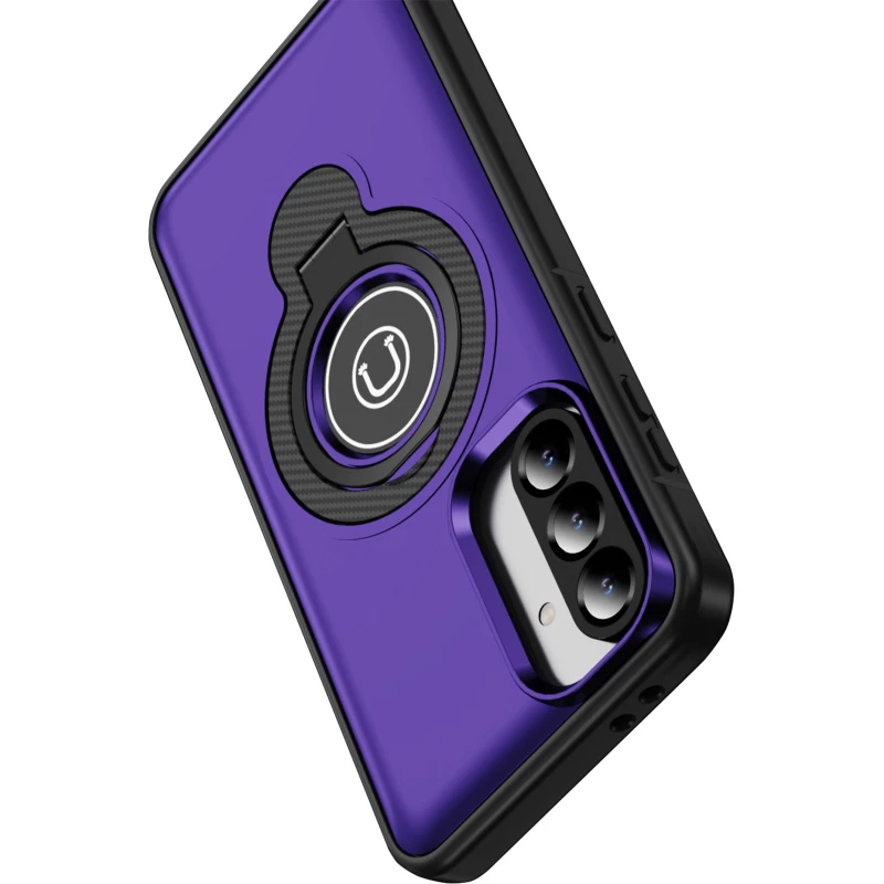 TPU+Textured PC Magnet для Samsung Galaxy A36 5G – Purple. Фото 4 з 4