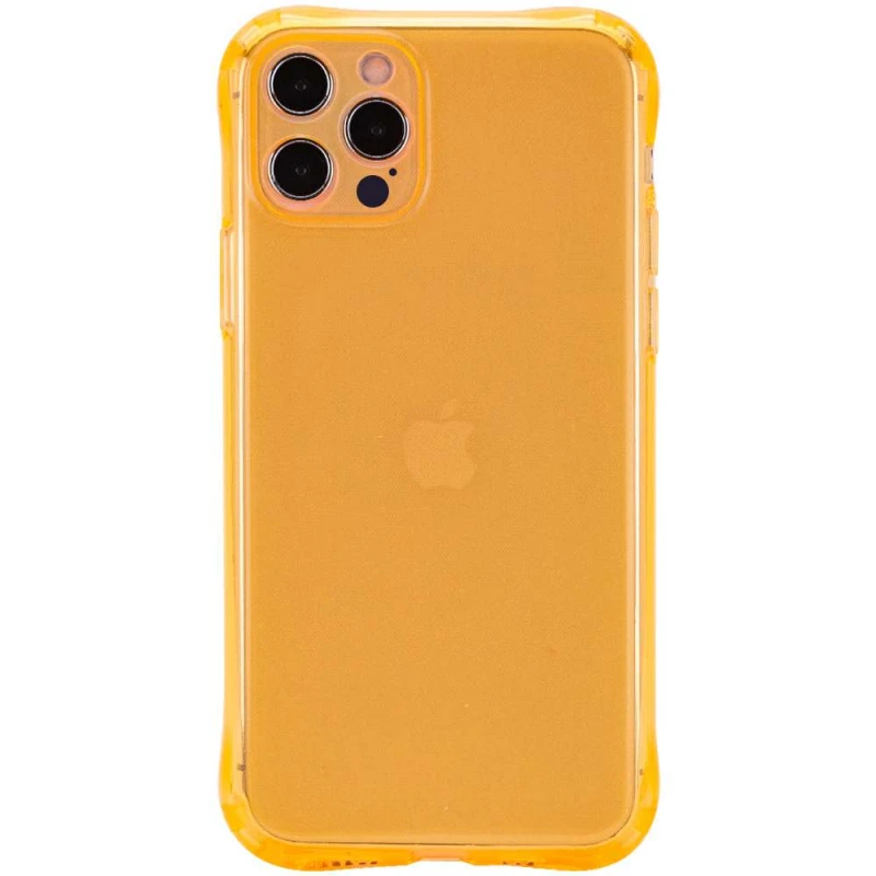 

TPU чехол Ease Glossy с защитой камеры для Apple iPhone 12 Pro (6.1") (Оранжевый), Помаранчевий