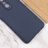 Кольоровий силіконовий чохол GETMAN із закритою камерою для Xiaomi Redmi 8 – Синій / Midnight Blue. Фото 3 з 3