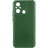 Чохол Silicone Case Lakshmi з закритою камерою на Xiaomi Redmi 12C / Poco C55 – Зелений / Dark green. Фото 1 з 3