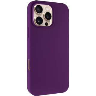 Чехол с закрытым низом Silicone Case для Apple iPhone 16 Pro Max фото 1 из 18