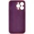 Чехол Silk Full Protective (AA) NO LOGO для Apple iPhone 16 Pro – Бордовый / Plum. Фото 5 из 12