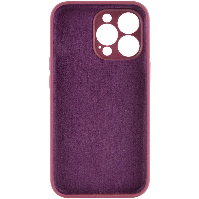 Чехол Silk Full Protective (AA) NO LOGO для Apple iPhone 16 Pro Max – Бордовый / Plum. Фото 5 из 12