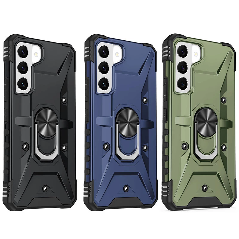 Ударостійкий чохол Pathfinder з кільцем на Samsung Galaxy S21 FE фото 1 з 1