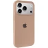 Чехол Silicone Case (AA) Logo with MagSafe для Apple iPhone 17 Pro Max (6.9") – Бежевый / Desert Gold. Фото 2 из 11