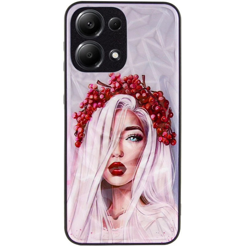 Скляний чохол Prisma Ladies на Xiaomi Redmi Note 13 Pro 5G – Ukrainian Girl. Фото 2 з 3