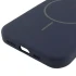 Чохол Silk Full Protective (AA) NO LOGO with Magnetic Fit для Apple iPhone 14 (6.1") – Темно-синій / Midnight blue. Фото 6 з 6