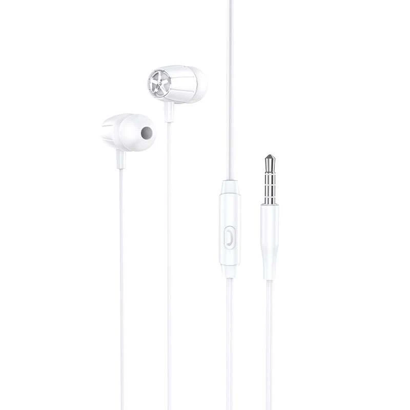 

Стереонаушники Hoco M88 with microphone (Белый), Білий
