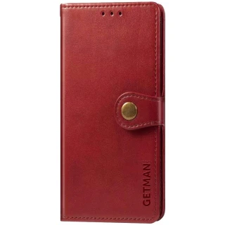 Чохол-книжка GETMAN Gallant  на Samsung Galaxy S20 FE — Червоний