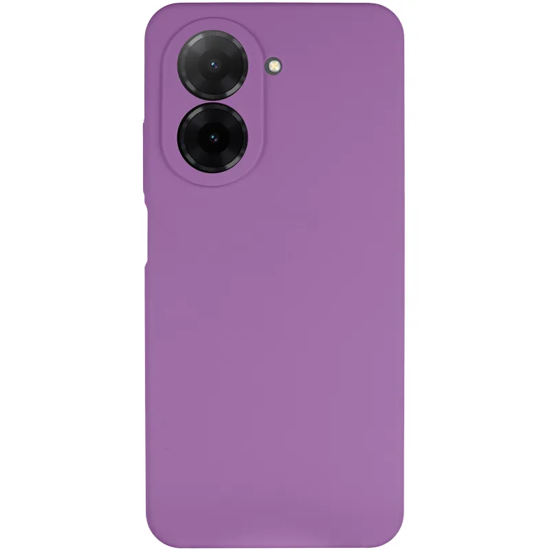 Чохол Silicone Case Lakshmi Premium із закритою камерою для Xiaomi Poco C71 – Сливовий / Purple. Фото 3 з 6