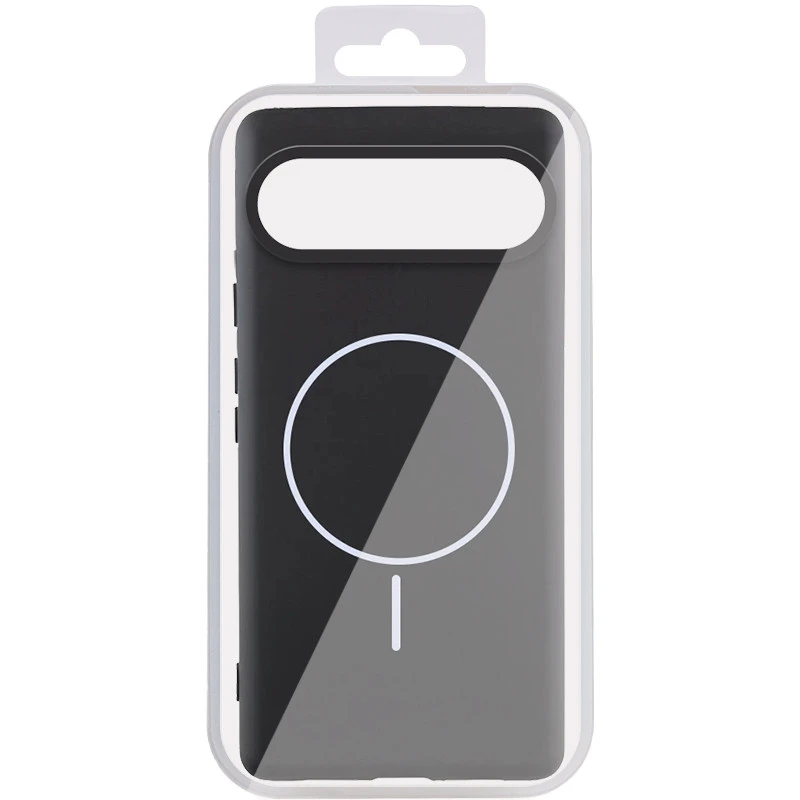 Силіконовий чохол Lakshmi MagFit для Google Pixel 9 – Чорний / Black. Фото 6 з 6