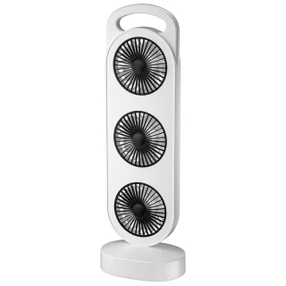 Настольный вентилятор Three Head Fan 1200 mAh фото 1 из 1