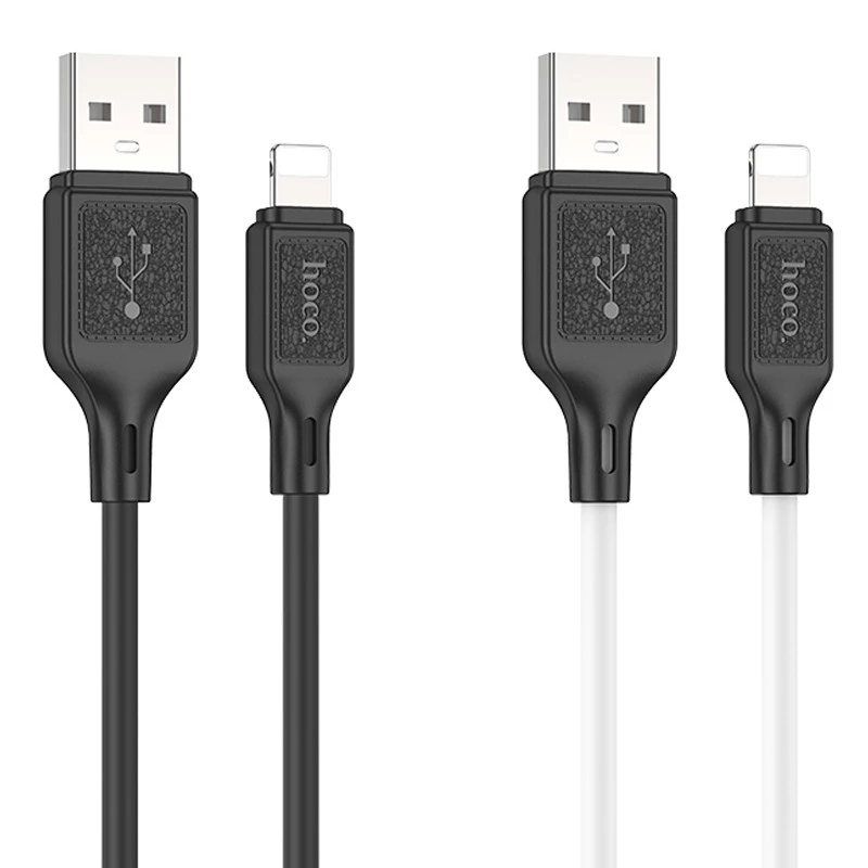 Дата кабель Hoco X90 Cool silicone USB to Lightning (1m) фото 2 з 2