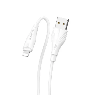 Дата кабель Borofone BX18 Optimal USB to Lightning (2m) фото 1 из 1
