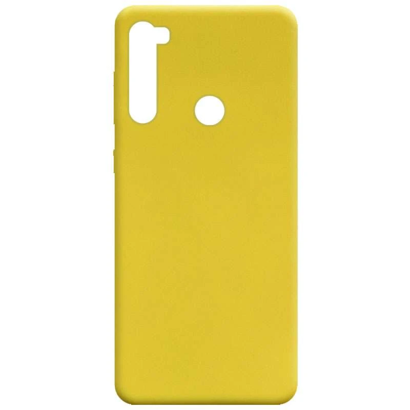 

Кольоровий сіліконовий чохол на Xiaomi Redmi Note 8T (Жовтий)