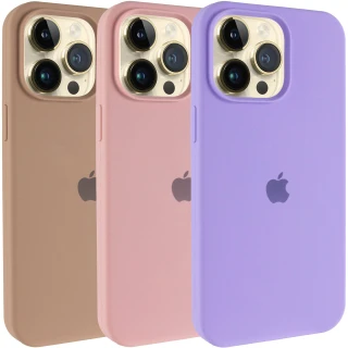 Чохол Silicone Case (AA) Logo with MagSafe для Apple iPhone 12 Pro (6.1")