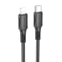Дата кабель Borofone BX80 Succeed Type-C to Lightning 20W (1m) – Black. Фото 1 з 5