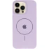 Чохол Silicone Case Full Protective (AA) V2 with MagSafe для Apple iPhone 15 Pro Max (6.7") – Бузковий / Lilac. Фото 3 з 6