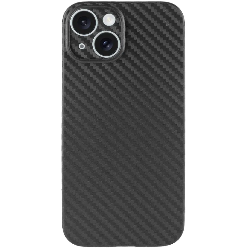 Чохол Getman Carbon Ultra Slim для Apple iPhone 15 (6.1") – Black. Фото 4 з 8