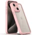 Прозорий силіконовий чохол з кольоровою на окантовкою на Apple iPhone 15 (6.1") – Pink. Фото 1 з 7