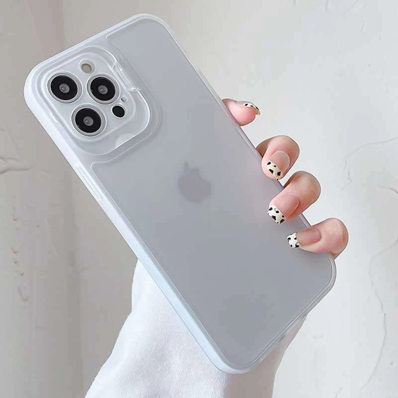 TPU+PC чохол OpenCam на Apple iPhone 14 (6.1") – Білий. Фото 4 з 7