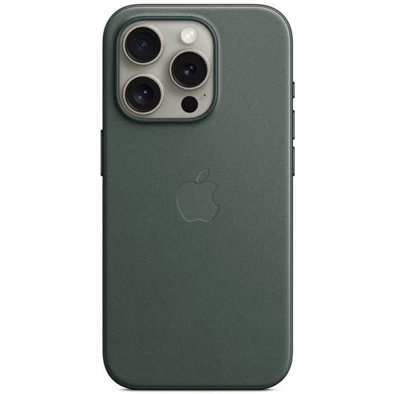

Чохол FineWoven with MagSafe для Apple iPhone 15 Pro Max (6.7") (Ever Green)