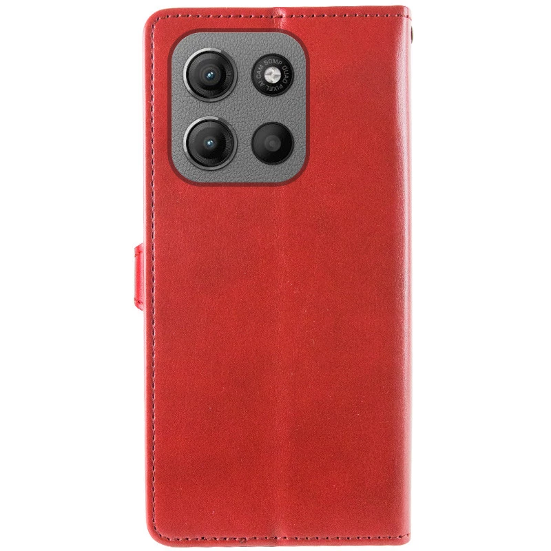 Чехол-книжка GETMAN галлант для Motorola Moto G15 4G – Красный. Фото 2 из 8