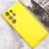 Чохол Silicone Case Lakshmi Premium із закритою камерою для Samsung Galaxy S24 Ultra – Жовтий / Yellow. Фото 3 з 10