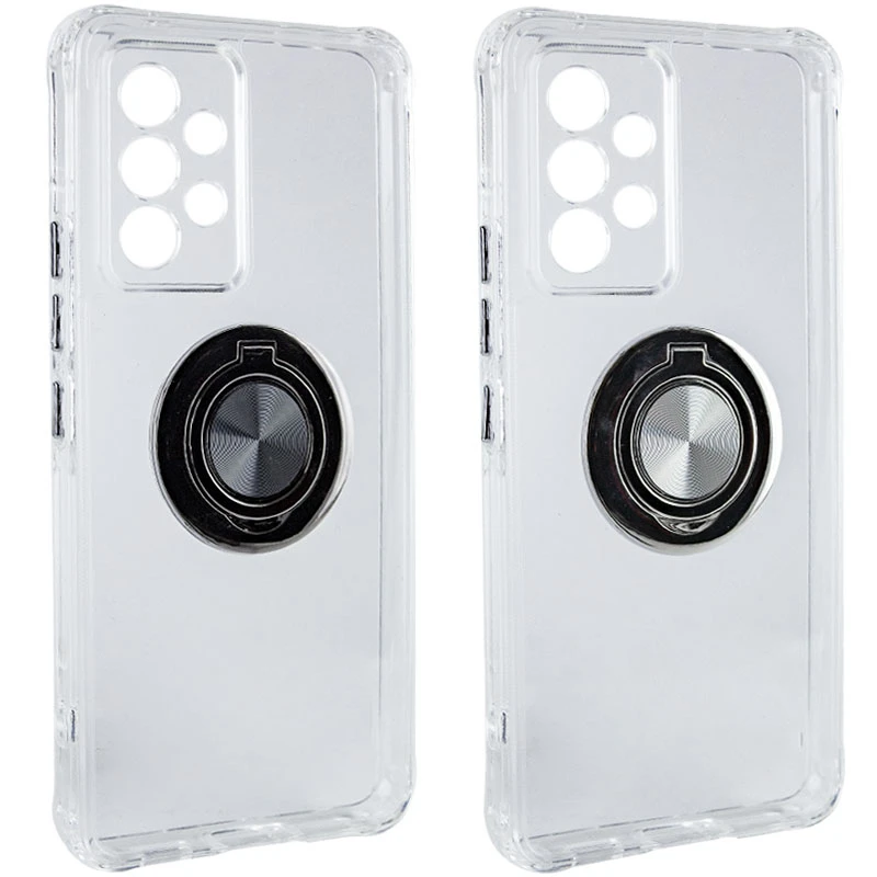 

TPU+PC чохол з металевим кільцем-тримачем на Samsung Galaxy A53 5G