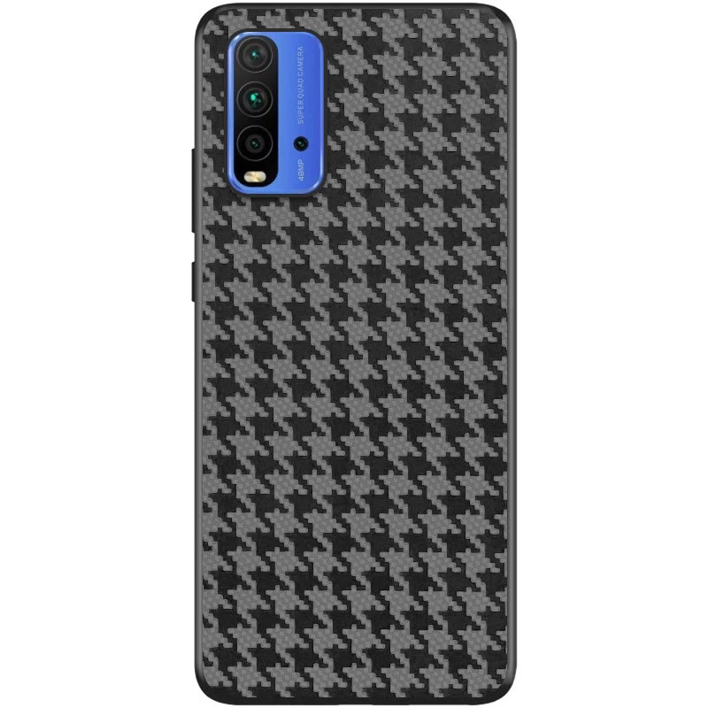 Чохол TPU+PC Grid для Xiaomi Redmi Note 9 4G / Redmi 9 Power – Black. Фото 2 з 2