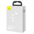 Дата кабель Baseus Superior Series USB to MicroUSB-Lightning-Type-C 3.5A (1.5m) (CAMLTYS) – Stellar White. Фото 5 из 6