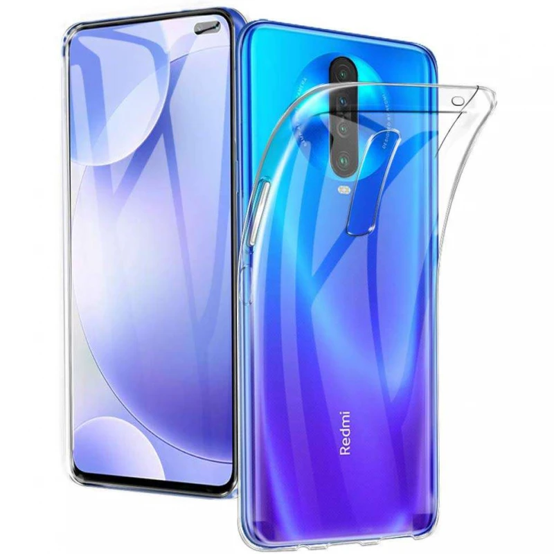 Ультратонкий силиконовый чехол 1 мм для Xiaomi Poco X2 фото 1 из 1