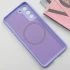 Чохол Silicone Cover Lakshmi Full Camera (AA) with Magnetic Fit для Samsung Galaxy S21 FE – Бузковий / Dasheen. Фото 3 з 4