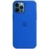 Чохол Silicone case Premium з Magsafe на Apple iPhone 12 – Синій / Capri Blue. Фото 1 з 1
