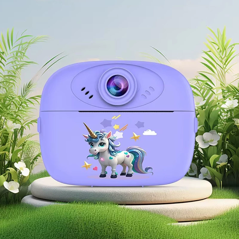 Дитяча фотокамера моментальним друку Animals – Purple. Фото 6 з 6