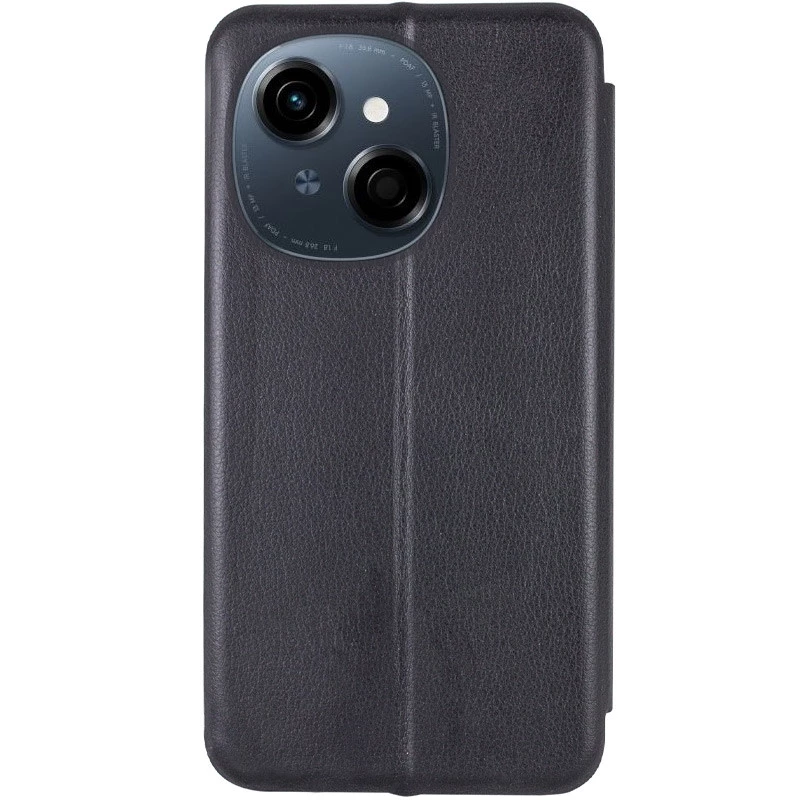 Чехол-книжка классический для TECNO Spark Go 1 – Черный. Фото 3 из 3