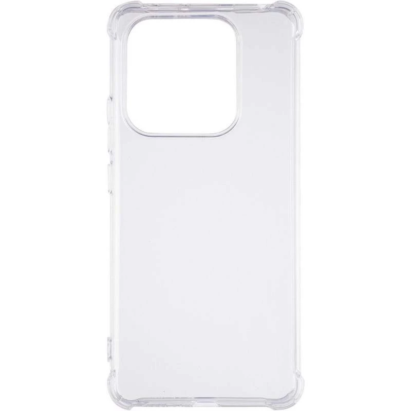 Силіконовий чохол з критими бортами на Xiaomi Redmi Note 14 4G (Europe version) – Безбарвний (прозорий). Фото 1 з 1